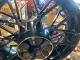 Fugative Front Rear Mag Wheels Harley Bagger FLH 19x3.50 5x18 Street Road Glide