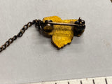 WW1 USA Tank Fort Knox Sterling Silver Gold Plated Dress Uniform Military Decor!