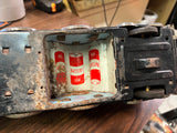 Vtg Silver Mountain Express Battery-Operated Train 3525 Made in Japan Tin Toy