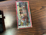 Vtg Yone 1960s Made In Japan Wind Up Coffin Coin Bank Toy Halloween Orig Box!