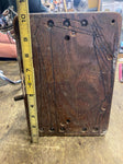 Vtg Kellog Wood Wall Phone Crank Telephone Electric Candle Stick Antique Prop!