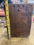 Vtg Kellog Wood Wall Phone Crank Telephone Electric Candle Stick Antique Prop!