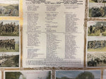 Antique Original WW1 Military Roll Of Honor Headquarters Company 323rd F.A.