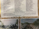 Antique Original WW1 Military Roll Of Honor Headquarters Company 323rd F.A.