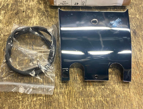 Lower Dash Extension Panel Tank Cover Harley Electra Glide Touring FLH Chrome