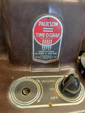 Vtg Pocket Wrist watch machine Tool Paulson time o Graf Watchmaker Repair Timer!