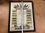 Antique Original WW1 Military Roll Of Honor Headquarters Company 323rd F.A.