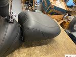 Mustang Solo Seat Pad Drivers Backrest Lowdown Harley Touring FLH Glide 2008^