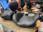 Mustang Solo Seat Pad Drivers Backrest Lowdown Harley Touring FLH Glide 2008^