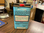 Vintage 1967 Made in USA Amway Plastic & Leather Cleaner Tin Can 1/4 Full