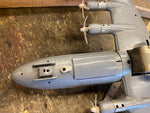 Rare Vtg Rosko Toy American Airlines Tin Toy Airplane Box Viscount Battery Japan