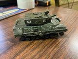 Vintage 1983 Made In Japan Bandai Army Tank Robot 4 Inch Toy Destroyer