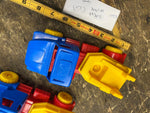 Vtg HP Plast Toy Tow Trucks Hobro Lot Plastic Dantoy Denmark Wrecker Minty!