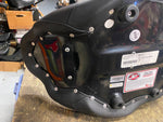 Mustang Solo Seat Pad Drivers Backrest Lowdown Harley Touring FLH Glide 2008^