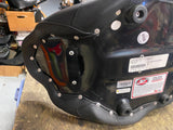 Mustang Solo Seat Pad Drivers Backrest Lowdown Harley Touring FLH Glide 2008^