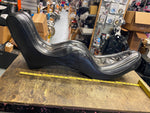 Old Skool Vtg Rigid Seat Panhead Ironhead sportster chopper King Queen Camel Bac