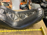 Old Skool Vtg Rigid Seat Panhead Ironhead sportster chopper King Queen Camel Bac