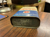 Vintage 1960s Made in USA Pol-Mer-Ik Linseed Oil Full Pint Tin Can