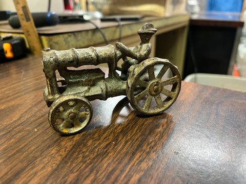 VTG Antique 1920s Cast Iron Unmarked Fordson Farm Tractor Arcade AC Williams