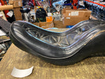 Old Skool Vtg Rigid Seat Panhead Ironhead sportster chopper King Queen Camel Bac