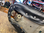 Old Skool Vtg Rigid Seat Panhead Ironhead sportster chopper King Queen Camel Bac