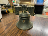 Vintage Cast Iron Liberty Bell Coin Bank Proclaim Liberty Throughout All Land