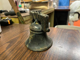 Vintage Cast Iron Liberty Bell Coin Bank Proclaim Liberty Throughout All Land
