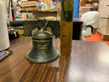 Vintage Cast Iron Liberty Bell Coin Bank Proclaim Liberty Throughout All Land
