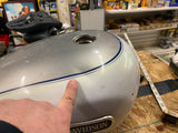 OEM 4.5 Sportster Custom Gas Fuel tank 2007^ FI 883c 1200c Iron Large Capacity