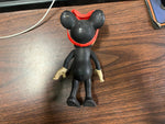 Vintage 1960s Lot Of 2 Walt Disney Mickey & Minnie Mouse 8" Figures