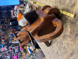 Vtg Aldon Rail Track Clamping Wheel Block CB6-B Train Car Railroad Tool RR Equip
