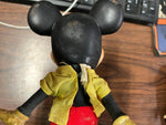 Vintage 1960s Lot Of 2 Walt Disney Mickey & Minnie Mouse 8" Figures