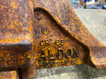 Vtg Aldon Rail Track Clamping Wheel Block CB6-B Train Car Railroad Tool RR Equip