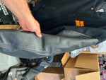 XXL Big Johnson Jacket Black Varsity Advertising Racing Leather Sleeves Bomber