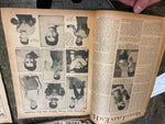 Vtg 1940's Boxing Magazine Lot The Ring Zale Grazanio Gus Lesnavich Willie Pep!
