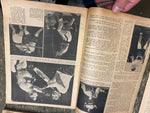 Vtg 1940's Boxing Magazine Lot The Ring Zale Grazanio Gus Lesnavich Willie Pep!