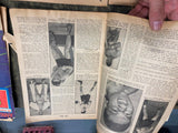 Vtg 1940's Boxing Magazine Lot The Ring Zale Grazanio Gus Lesnavich Willie Pep!