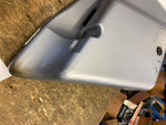 Barracuda Silver Right Stretched Saddlebag OEM Harley Touring FLTR Road Glide 20