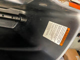 Barracuda Silver Right Stretched Saddlebag OEM Harley Touring FLTR Road Glide 20
