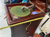 Vtg Victor Talking Machine Victrola Phonograph Antique Cabinet Pgh Record player