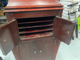 Vtg Victor Talking Machine Victrola Phonograph Antique Cabinet Pgh Record player