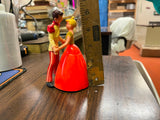Vtg 1950s Irwin Toys Walt Disney Dancing Cinderella & Prince Wind Up Toy Parts