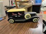 Vintage Made In Japan Cragstan Tin Friction Sedan Car N-1929 Toy Ford