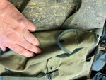 Vtg Army Backpack WW2 Vietnam U.S Military Canvas Bag Musette Field Gear