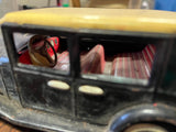 Vintage Made In Japan Cragstan Tin Friction Sedan Car N-1929 Toy Ford