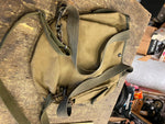 Vtg Army Backpack WW2 Vietnam U.S Military Canvas Bag Musette Field Gear