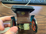 Vintage Made In Japan Modern Toys Tin Litho Friction Ford Model T Buggy Car