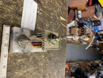 Vtg Motorcycle Sikx Gun Chopper Trophy Award Harley Honda Custom Man Cave metric