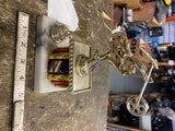 Vtg Motorcycle Sikx Gun Chopper Trophy Award Harley Honda Custom Man Cave metric