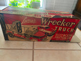 Lumar Marx Tin Toy Truck Pressed Steel 50's Wrecker Tow Truck 16 Orig Box Minty!